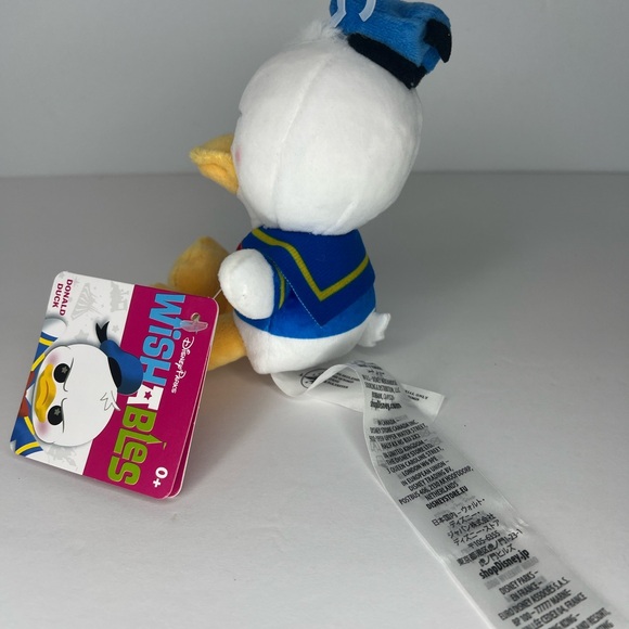 Disney Donald Duck Wishables Plush Stuffed Animal New Old Stock WITH TAGS - Picture 6 of 11
